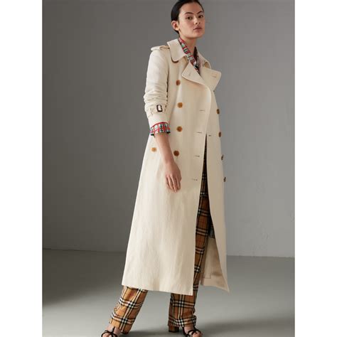 burberry linen trench coat